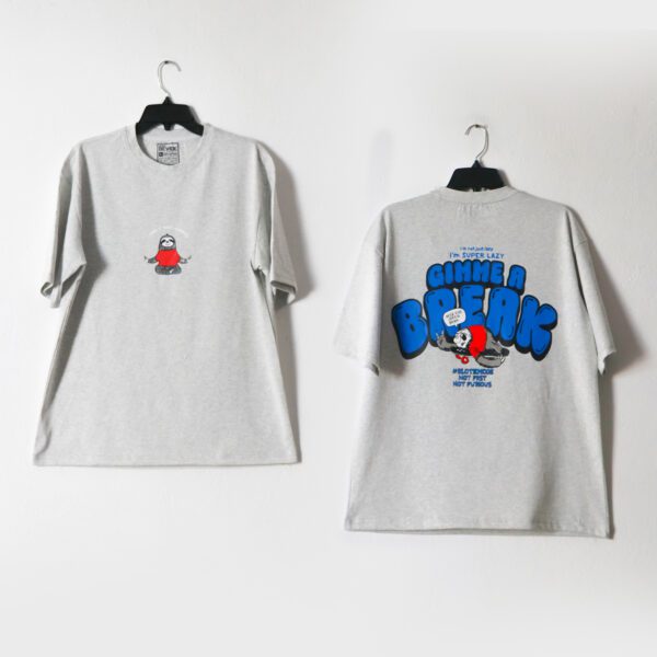 Gimme R Break Print Baggy T-shirt - Image 7