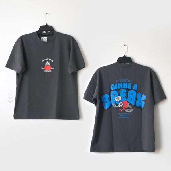Gimme R Break Print Baggy T-shirt - Image 5