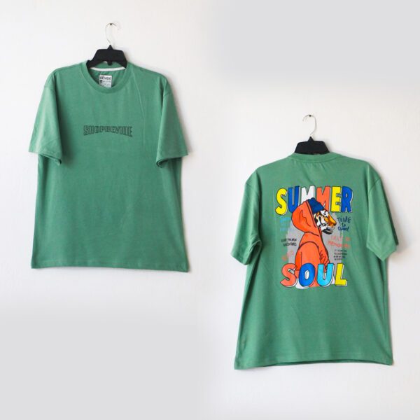Shopbevide summer Soul printed T-Shirt - Image 4