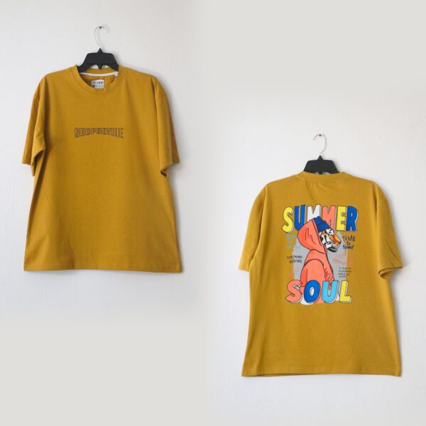 Shopbevide summer Soul printed T-Shirt - Image 3