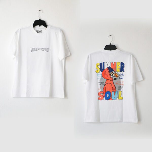 Shopbevide summer Soul printed T-Shirt - Image 2